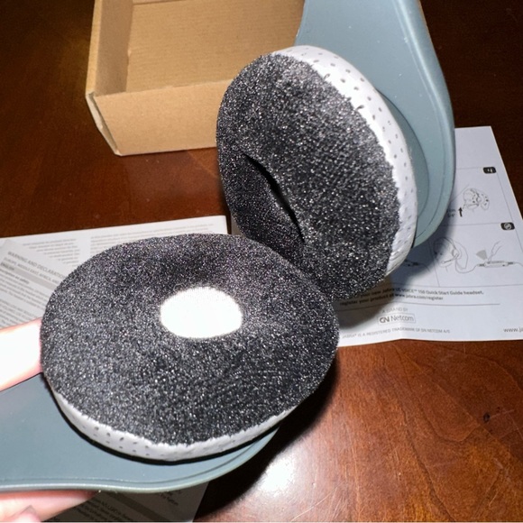 New Never Used Jabra UC Voice 150 Duo Corded Headband Headset Hands Free - Picture 5 of 14